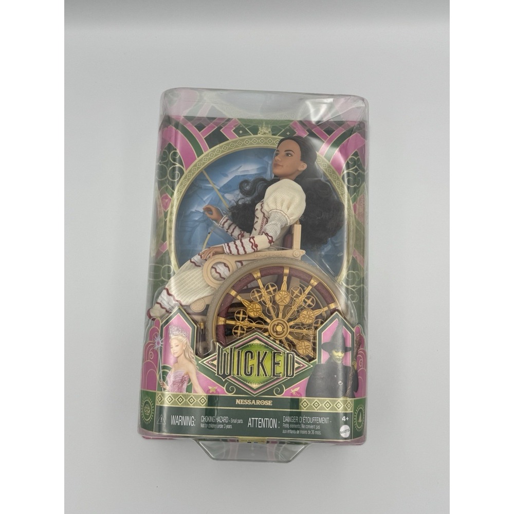 2024 MATTEL Wicked Movie Nessa Rose Fashion Doll - URL MISPRINT - RARE
